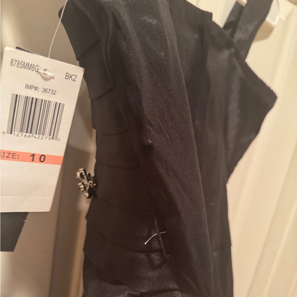 NWT Girls Black Party Dress - Picture 8 of 9